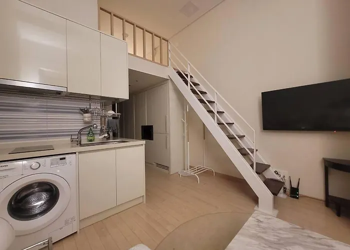 アパート Comfortable Duplex House With View #seokchonlakeview #lotteworld