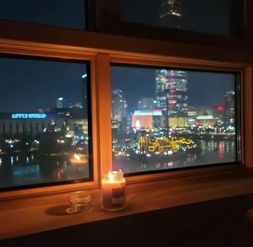 Comfortable Duplex House With View #seokchonlakeview #lotteworld