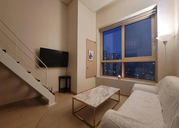アパート Comfortable Duplex House With View #seokchonlakeview #lotteworld